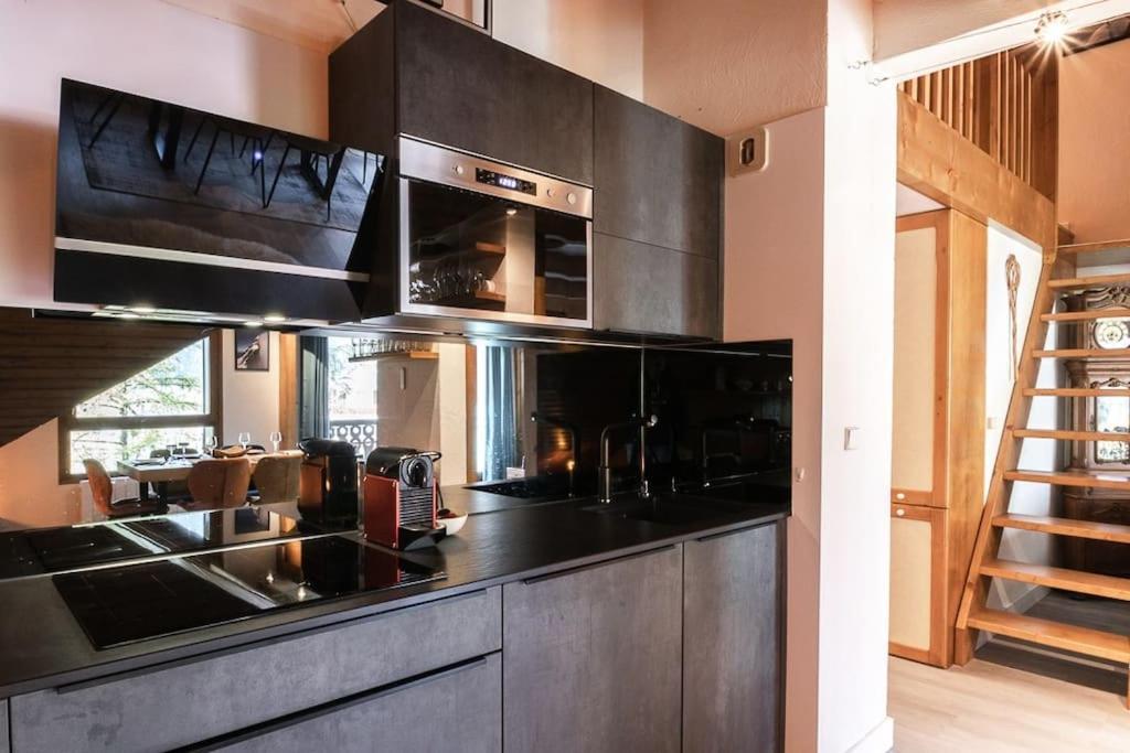 Bel Appartement Entier En Style Chalet A 샤모니 외부 사진