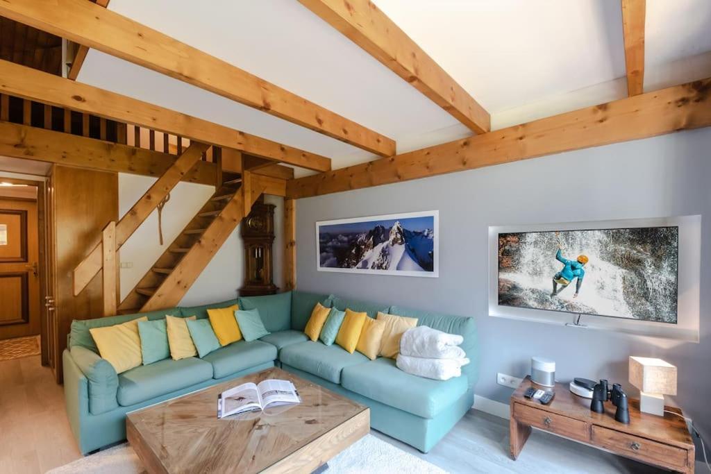 Bel Appartement Entier En Style Chalet A 샤모니 외부 사진
