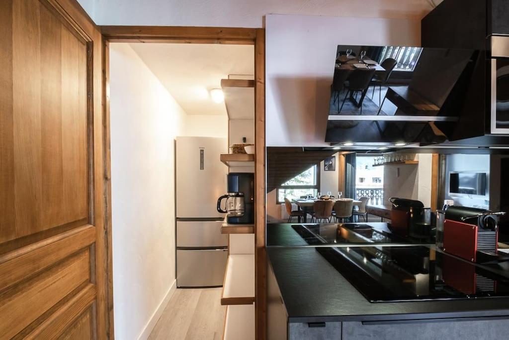Bel Appartement Entier En Style Chalet A 샤모니 외부 사진